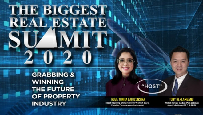 Poster The Biggest Real Estate Summit 2020. (Foto : dok. AREBI)