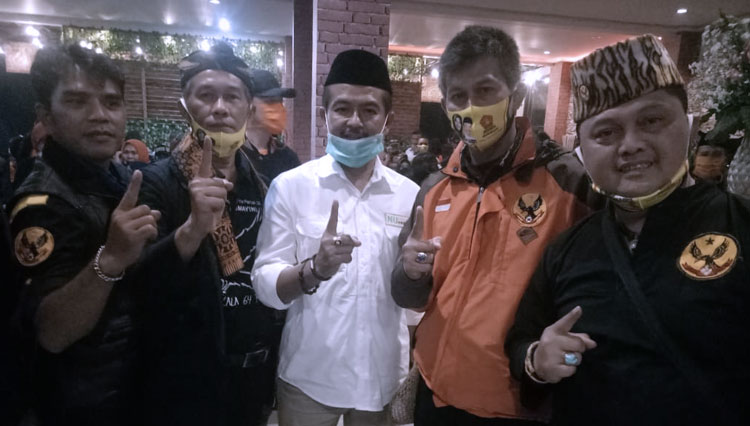 Delapan komunitas di Kabupaten Bandung menyatakan mendukung pasangan Nia-Usman di Pilbup Bandung 2020. (FOTO: Tim NU Pasti Sabilulungan for TIMES Indonesia)