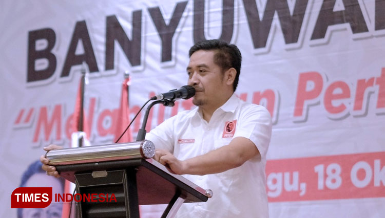 Sekretaris Jenderal DPP Projo, Handoko. (Foto: Agung Sedana/TIMES Indonesia)