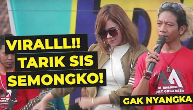 Tarik Sis Semongko saat ini viral di masyarakat. (Foto: tribunnews)