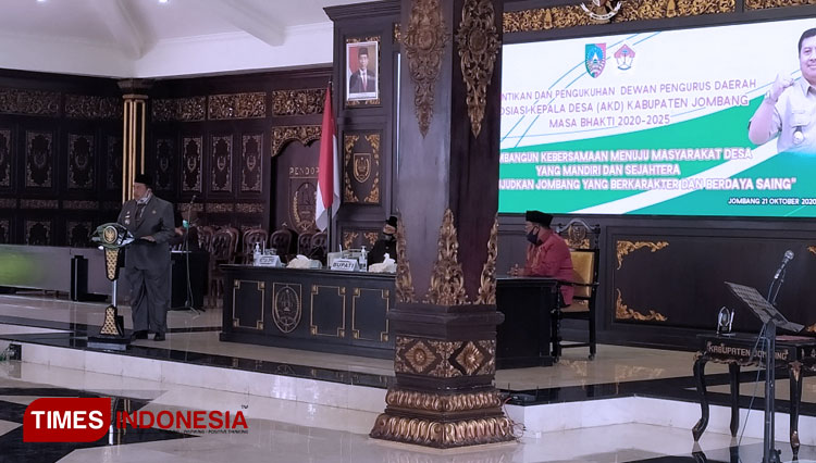 AKD Jombang Resmi Dilantik, Begini Harapan Bupati Jombang - TIMES Indonesia