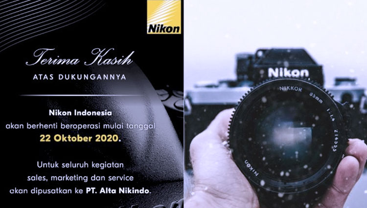 Nikon Indonesia resmi tidak beroperasi lagi. (Foto: indozone)
