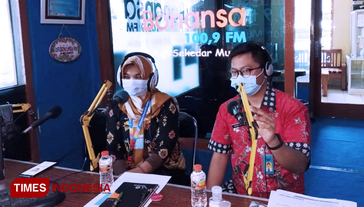 Talkshow P4GN bersinergi dengan Radio Bonansa FM. (FOTO: AJP TIMES Indonesia)