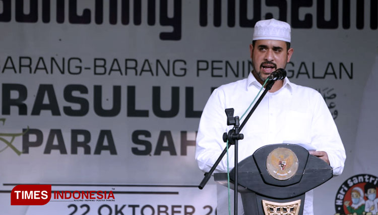 Wali Kota Probolinggo, Hadi Zainal Abidin meresmikan museum Rasulullah SAW. (Foto: Ryan H/TIMES Indonesia)