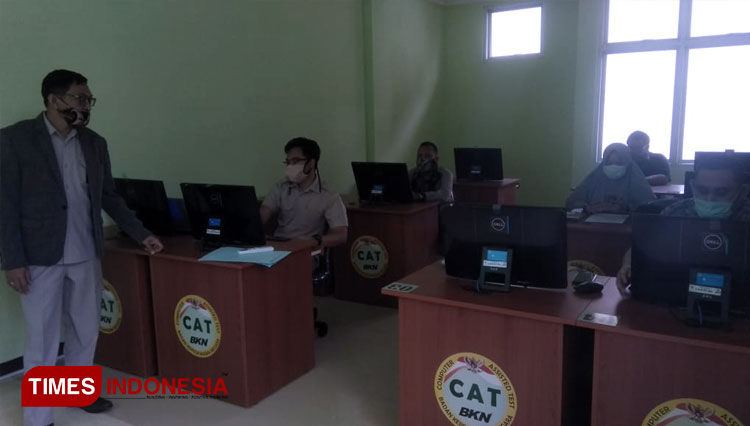 Suasana pelatihan DocuDigital oleh BKPSDM Bontang (FOTO: BKPSDM Bontang For TIMES Indonesia)