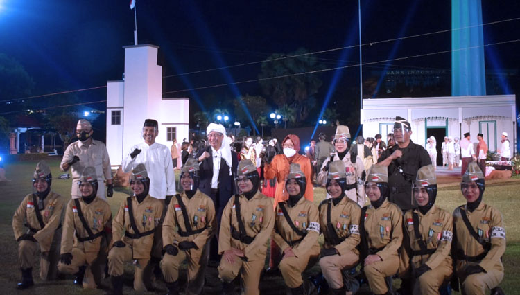 Hari Santri Nasional Resolusi Jihad Bareng Danrem 084 Bhaskara Jaya Times Indonesia