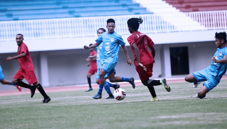 Pemain PSIM Yogyakarta terus latihan secara mandiri lantaran pertandingan Liga 2 ditunda. (FOTO: Humas PSIM for TIMES Indonesia)