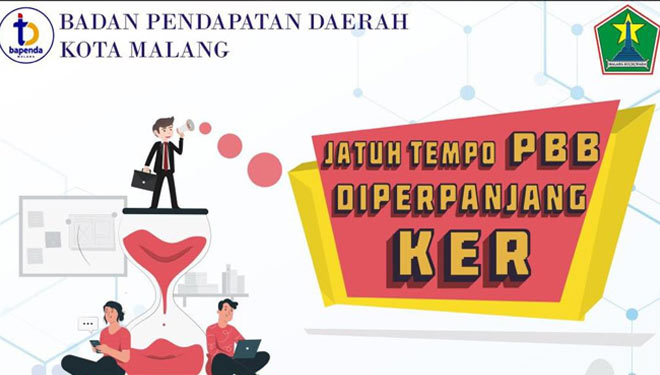 Poster sosialisasi Program Sunset Policy VI Bependa Kota Malang. (Foto: Bapenda Kota Malang for TIMES Indonesia)
