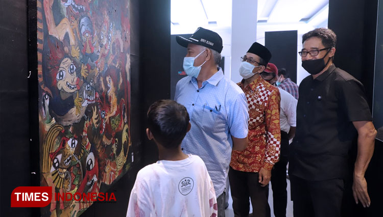  SMK  Negeri 1 Kalasan Gelar Pameran Daring Seni  Rupa  