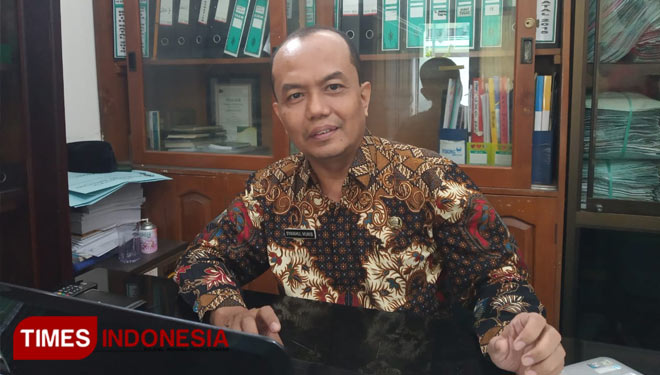 Kasi Haji dan Umroh Kantor Kementerian Agama Kabupaten Blitar Syaikhul Munib, (Foto: Sholeh TIMES Indonesia)