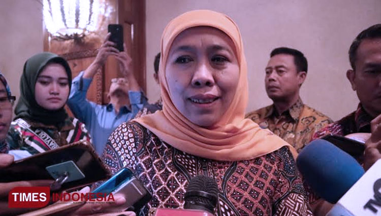 Gubernur Jawa Timur Khofifah Indar Parawansa. (FOTO: Dok TIMES Indonesia)