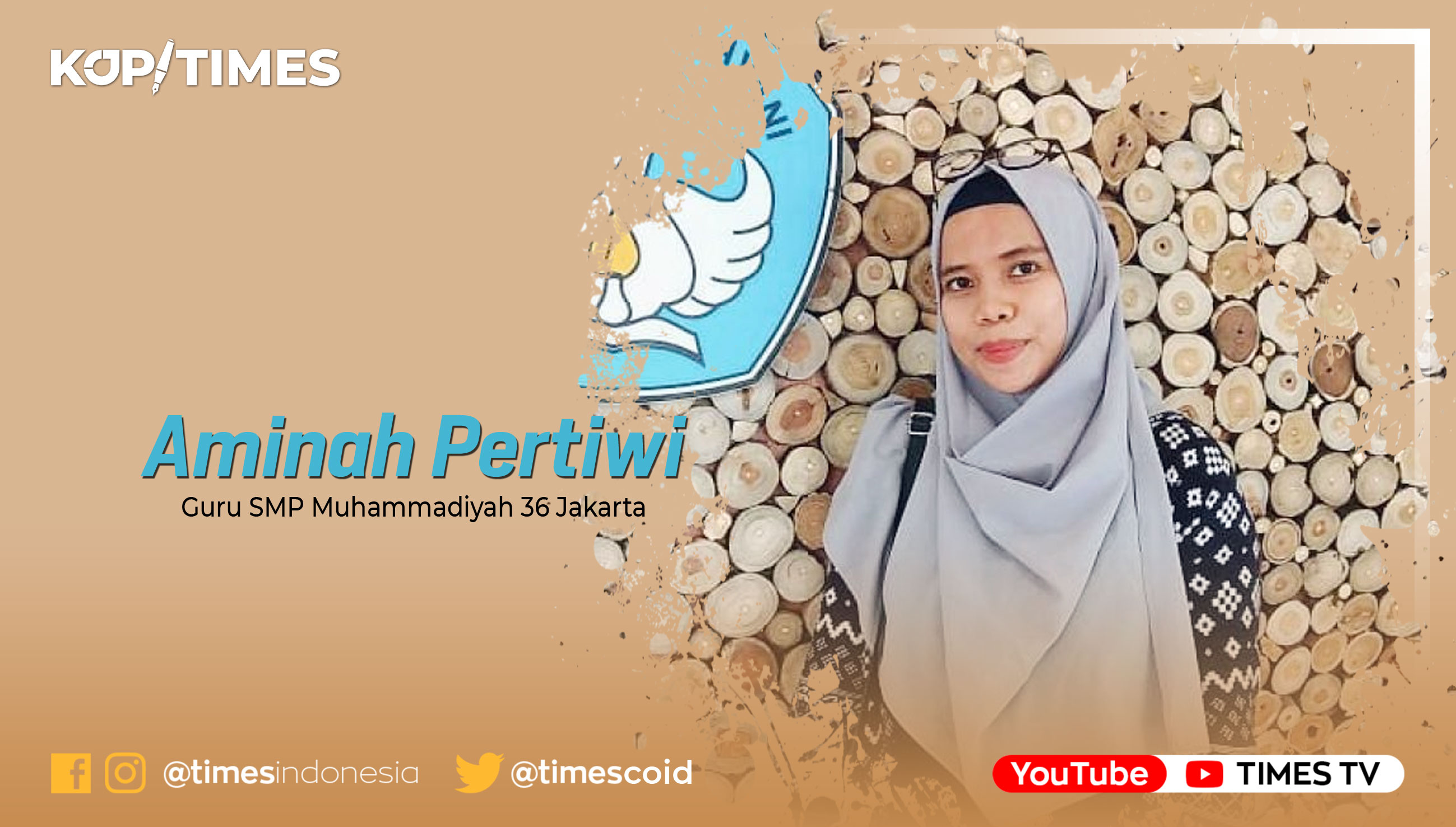 Aminah Pertiwi S.PdGuru SMP Muhammadiyah 36 Jakarta.