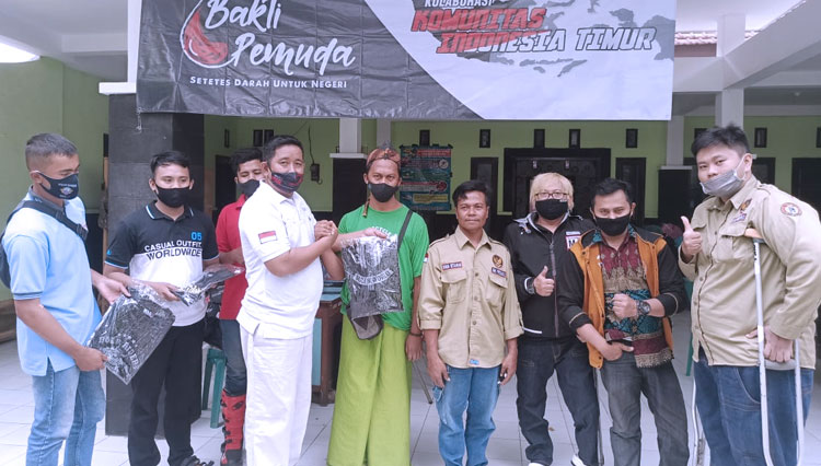 Bold Riders Probolinggo, menggelar aksi donor darah. Dalam aksi sosial ini Difabel Motorcycle Indonesia (DMI) menggelar donor darah. (Foto: DMI for TIMES Indonesia)