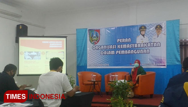 Sosialisasi Kesbangpol di Green Red Hotel Syariah Jombang (Rohmadi/TIMES Indonesia)