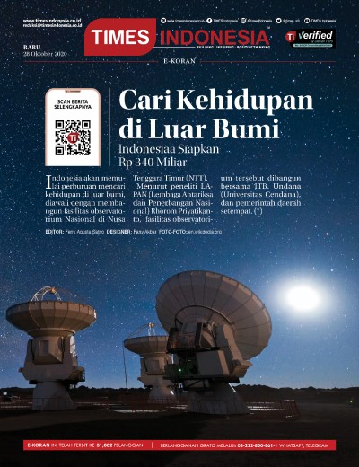 Edisi Rabu, 28 Oktober 2020: E-Koran, Bacaan Positif Masyarakat 5.0	