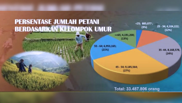 Ilustrasi jumlah angkatan kerja pertanian (Foto: Humas UGM for TIMES Indonesia)