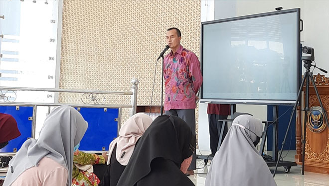 Peringatan Maulid Nabi Muhammad SAW di SMA Pradita Dirgantara (29/10/2020).
