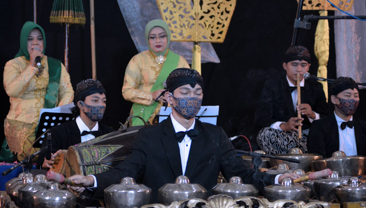 Suasana Pagelaran pagelaran West Java Performing Art's (WJPA) 2020 (FOTO: IKPM Jawa Barat)