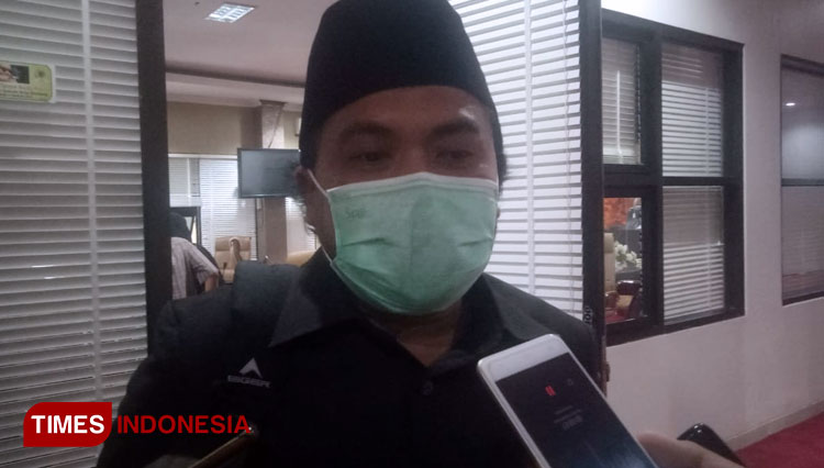 Wakil ketua DPRD Bontang Agus Haris (Foto: Kusnadi/TIMES Indonesia)
