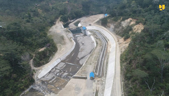 Lengkapi Fungsi Bendung Lematang, Kementerian PUPR RI Bangun 5 Saluran Irigasi di Kota Pagaralam