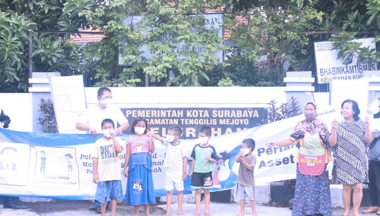 Pertamina bagi masker 3
