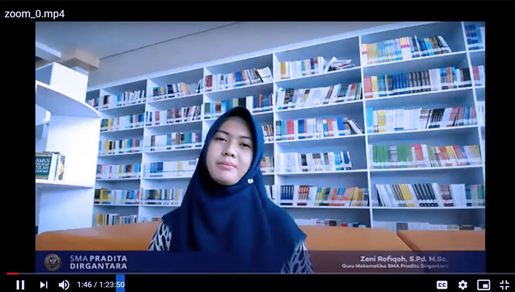Kegiatan Seminar and Sharing Session with Expert bertajuk “Exploring Medical Education and its Research” pada Rabu, (04/11/2020).