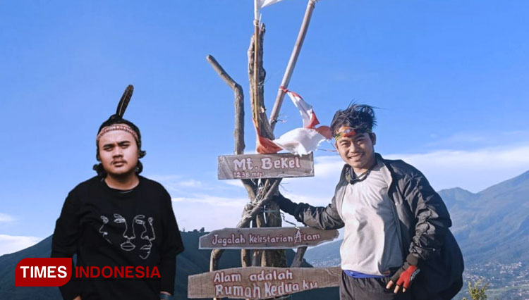 (Ki-Ka) Muhammad Afnani Alifian dan A. Faruuq Dinobatkan Sebagai Duta Pemuda Peduli Lingkungan Asri dan Bersih Jawa Timur 2020. (FOTO: AJP TIMES Indonesia)