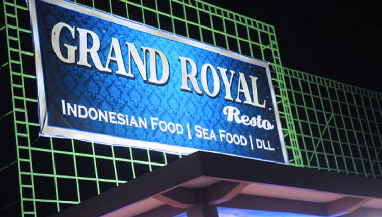 Grand Royal Resto, di Desa Gambiran, Kecamatan Gambiran, Banyuwangi. (Foto : Dokumentasi TIMES Indonesia)