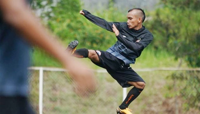 Bomber andalan Persija Jakarta, Riko Simanjuntak (foto: Instagram/Riko Simanjuntak)
