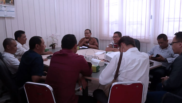 Suasana pertemuan antara DPD PERADI RBA DIY dengan FH Universutas Cokroaminoto Yogyakarta. (FOTO: DPD PERADI RBA DIY for TIMES Indonesia)