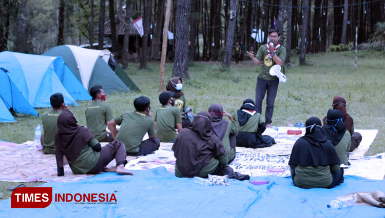 UKM Pramuka Unisma Malang mengadakan kegiatan Skill Innovation Racana Islam Unisma (SIRAM). (FOTO: AJP TIMES Indonesia)