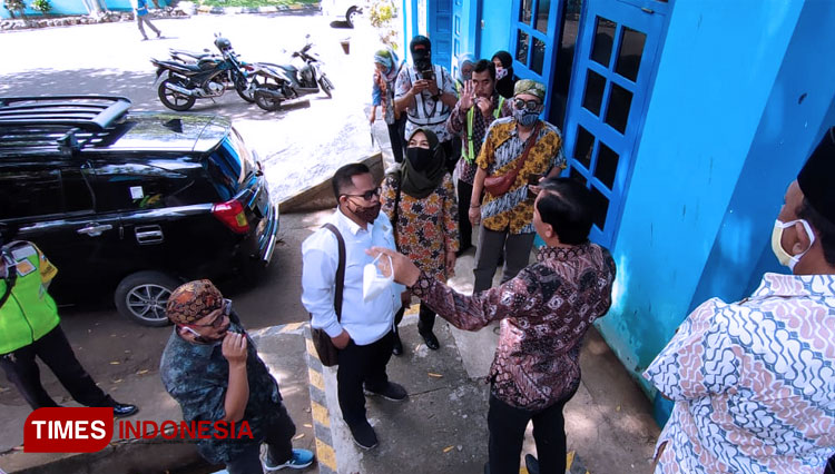 Komisi B DPRD Kota Malang saat sidak di sumber air Wendit. (FOTO: Dok. DPRD Kota Malang for TIMES Indonesia)