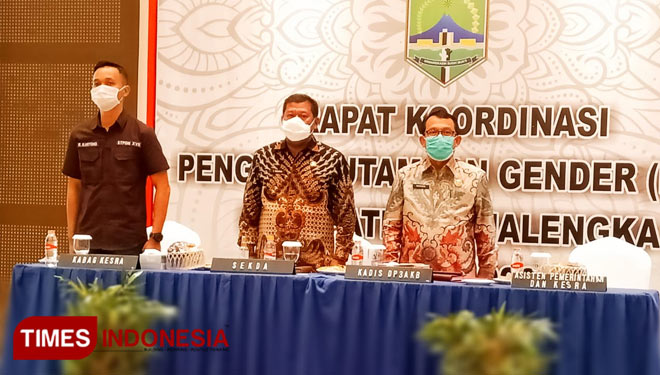 Pemkab Majalengka gelar rapat koordinasi Pengarusutamaan Gender (PUG) yang dilaksanakan di salah satu hotel di Majalengka. Foto: Diskominfo Majalengka for TIMES Indonesia