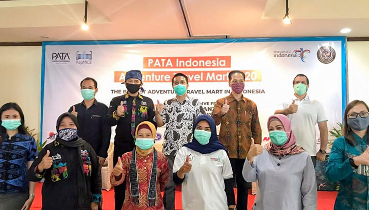 Pemerintan Indonesia genjot promosi pariwisata minat khusus melalui ajang PATA Indonesia Adventure Travel Mart 2020. (foto: Kemenparekraf RI) 