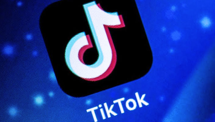 Aplikasi TikTok yang kini masih boleh beroprasi di AS. (FOTO: BBC.com)