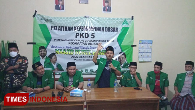 Suasana kaderisasi GP Ansor Indramayu.(Foto: GP Ansor for TIMES Indonesia)