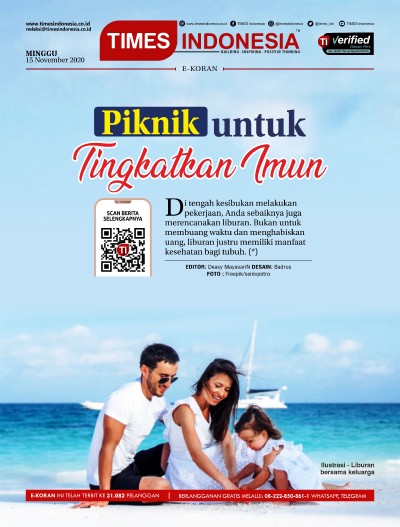 Edisi Minggu, 15 November 2020: E-Koran, Bacaan Positif Masyarakat 5.0 