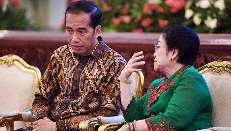 Megawati dan Presiden RI Jokowi. (FOTO: Bisnis.com)