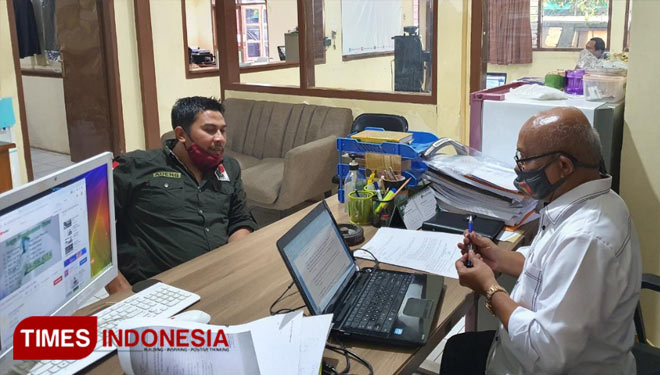 Koordinator Relawan Bara SANDI, Abdul Qodir. (Foto : Bara SANDI for TIMES Indonesia)