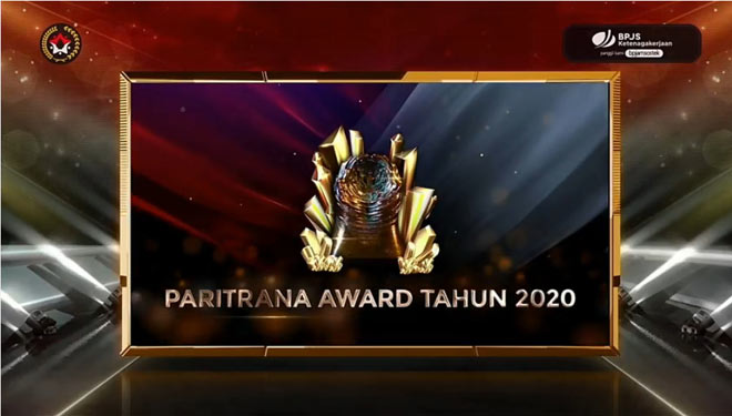 Paritrana Awards 2020. (Foto: Dok  BPJAMSOSTEK)