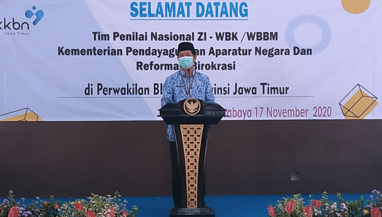 Kepala Perwakilan BKKBN Jawa Timur, Drs. Sukaryo Teguh Santoso, M.Pd. (Foto: dok Humas Perwakilan BKKBN Jatim)