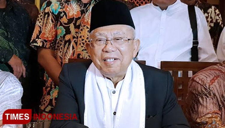 Wakil Presiden RI Ma'ruf Amin. (FOTO: dok TIMES Indonesia)