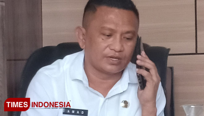 Kepala DPKAD Kabupaten Pulau Morotai, M Umar Ali, SE. (Foto: Abdul H Husain/TIMES Indonesia).