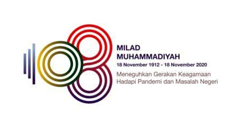 Logo Milad Muhammadiyah ke 108 (Foto : pwmu.co)