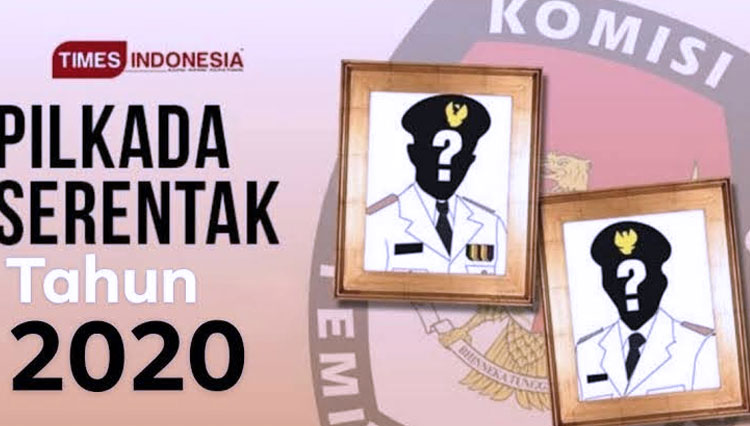 Grafis Pilkada Serntak 2020. (FOTO: TIMES Indonesia)