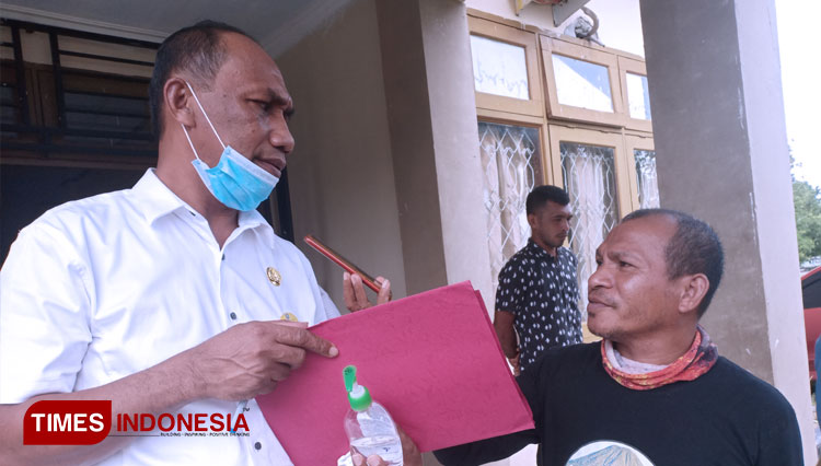 Kepala Dinas Pendidikan dan Kebudayaan Kabupaten Pulau Morotai, Revi F Dara, SPd, MPd. (Foto: Abdul H Husain/TIMES Indonesia)