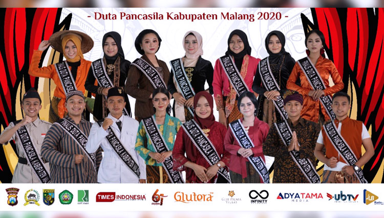 Duta Pancasila Kabupaten Malang 2020. (Foto: Dok. TIMES Indonesia)