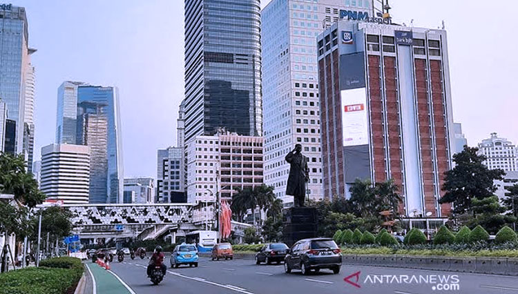 Ilustrasi lingkungan Jakarta. (Foto: Antaranews)