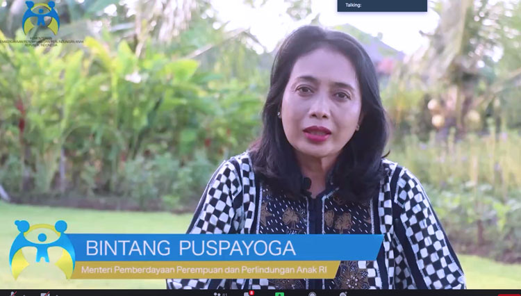 Menteri Pemberdayaan Perempuan dan Perlindungan Anak I Gusti Ayu Bintang Darmawati Puspayoga. (Foto: kemenpppa.go.id) 
