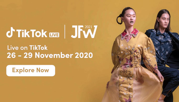 Tiktok bekerjasama dengan Jakarta Fashion Week Dukung Revolusi Industri Fesyen di Platform Digital. (Foto: Tiktok)